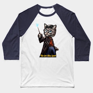 The Cat Who Lived Baseball T-Shirt